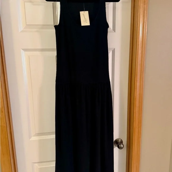 universal thread black dress Universal Thread Black Wash Denim Dress main image 1